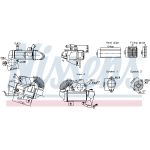 Radiateur, recyclage des gaz d'échappement NISSENS 989494