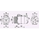 Klimakompressor AVA COOLING FDAK637