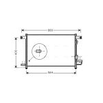 Lauhdutin, ilmastointi AVA COOLING DW5061D
