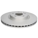 Disco de freno ATE 24.0125-0162.1 frente, ventilado, altamente carbonizado, 1 pieza
