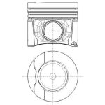 Kolben MAHLE 037 PI 00152 000