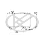 Raffreddatore motore KOYORAD PL331260