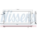Condensatore, impianto di climatizzazione NISSENS NIS 941224