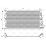 Motorkylare VALEO 701613
