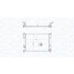 Motorkühler MAGNETI MARELLI 350213204400