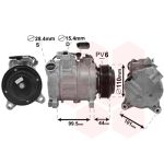 Klimakompressor VAN WEZEL 0600K493