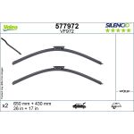 Wischblatt VALEO Silencio 577972, 650/430mm, Vorne, 2 Stück