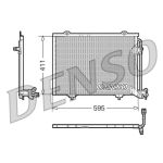 Condensatore, impianto di climatizzazione DENSO DCN17011