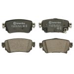 Bromsbeläggssats BREMBO P 56 098, bak