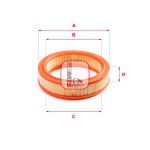 Luftfilter SOFIMA S 1066 A
