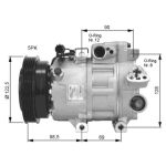 Compressore aria condizionata NRF 32468G