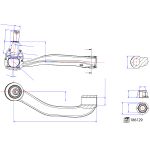 Spurstangenkopf FEBI BILSTEIN 186129