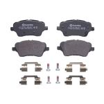 Juego de pastillas de freno BREMBO P 24 151, delante