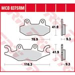 Set di pastiglie freno TRW MCB837SRM