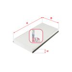 Innenraumfilter SOFIMA S 3247 C