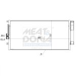 Condensator, airconditioning MEAT & DORIA 991250