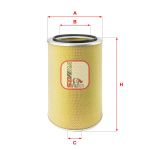 Filtro de ar SOFIMA S 7213 A