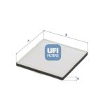 Innenraumluftfilter UFI 53.628.00