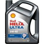 Huile moteur SHELL Helix Diesel Ultra 5W40, 4L