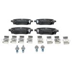 Remblok set, schijfrem ATE 13.0460-2622.2, Achter