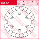 Remschijf TRW MST457, 1 Stuk