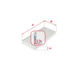 Innenraumfilter SOFIMA S 3328 C