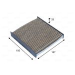 Kupéfilter VALEO 701035