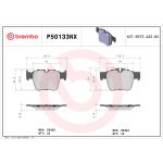 Bromsbeläggssats, skivbroms BREMBO P50133NX