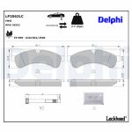 Conjunto de pastilhas de travão DELPHI LP2063LC