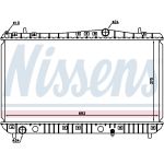 Radiador, refrigeración de motor NISSENS 61664