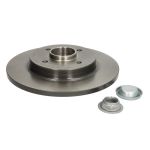 Bremsscheibe SNR KF159.62U hinten, voll, 1 Stück