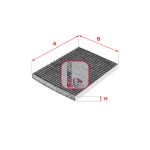 Filtre, air de l'habitacle SOFIMA S 4239 CA