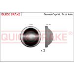 Tampa do cubo da roda QUICK BRAKE 9829K