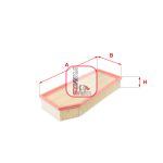 Luftfilter SOFIMA S 5402 A