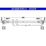Bremsschlauch ATE 24.5228-0181.3