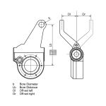 Ajustador automático de tensión, sistema de frenado DT SPARE PARTS 1.18910