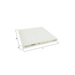 Filtre, air de l'habitacle KNECHT LA 636