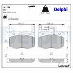 Remblokset DELPHI LP1776