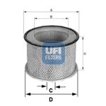 Luftfilter UFI 27.C68.00