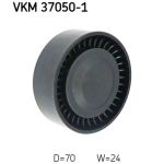 Hjulsaxel/styrremskiva, V-ribbad rem SKF VKM 37050-1