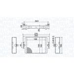Motorkylare MAGNETI MARELLI 350213202500