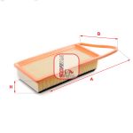Luftfilter SOFIMA S 3311 A