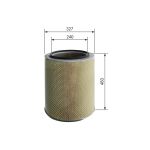 Luftfilter BOSCH FILTRY F 026 400 078