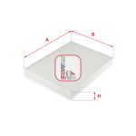 Kupéfilter SOFIMA S 3312 C