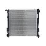 Radiateur, refroidissement du moteur NISSENS 67077