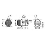 Klimakompressor AVA COOLING OLAK494