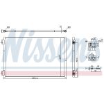 Condensator, airconditioning NISSENS NIS 941297
