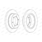 Disque de frein BERAL BCR327A