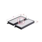 Innenraumfilter SOFIMA S 3398 C
