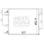 Condensator, airconditioning MEAT & DORIA 991266